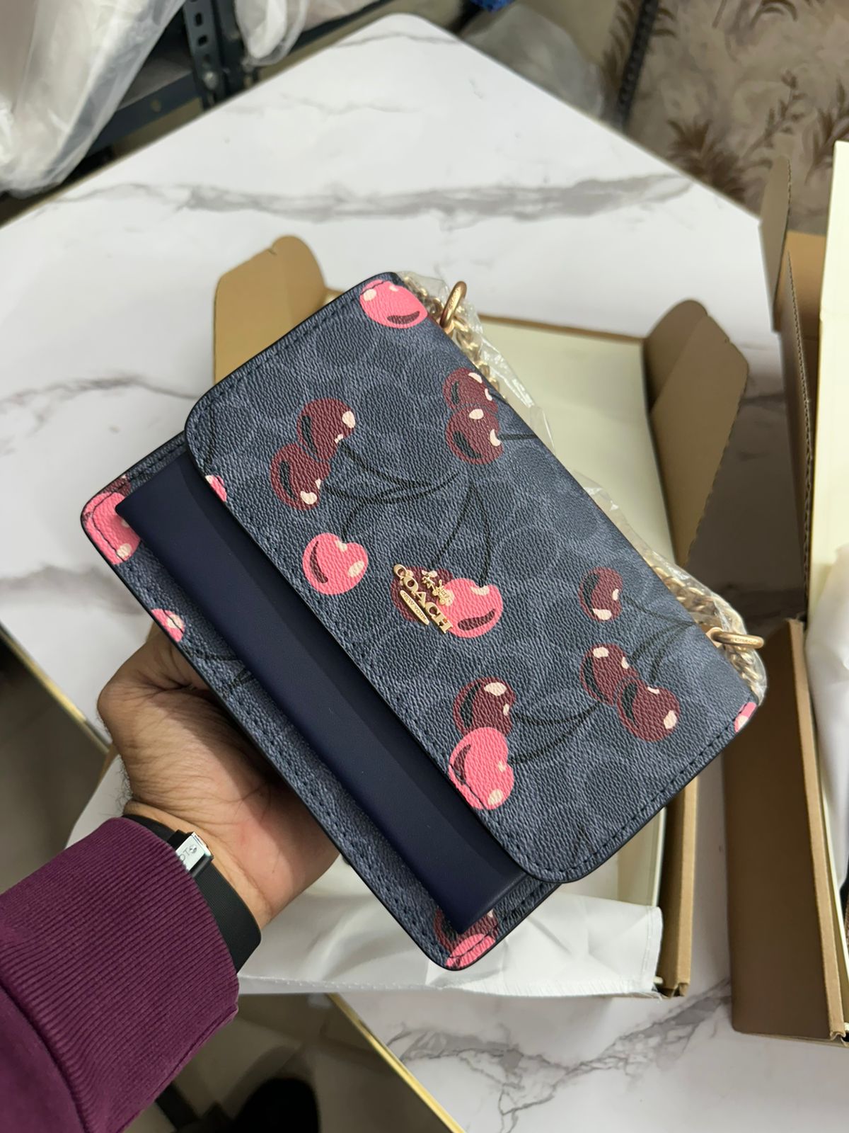 NEW COACH  MINI CLARE