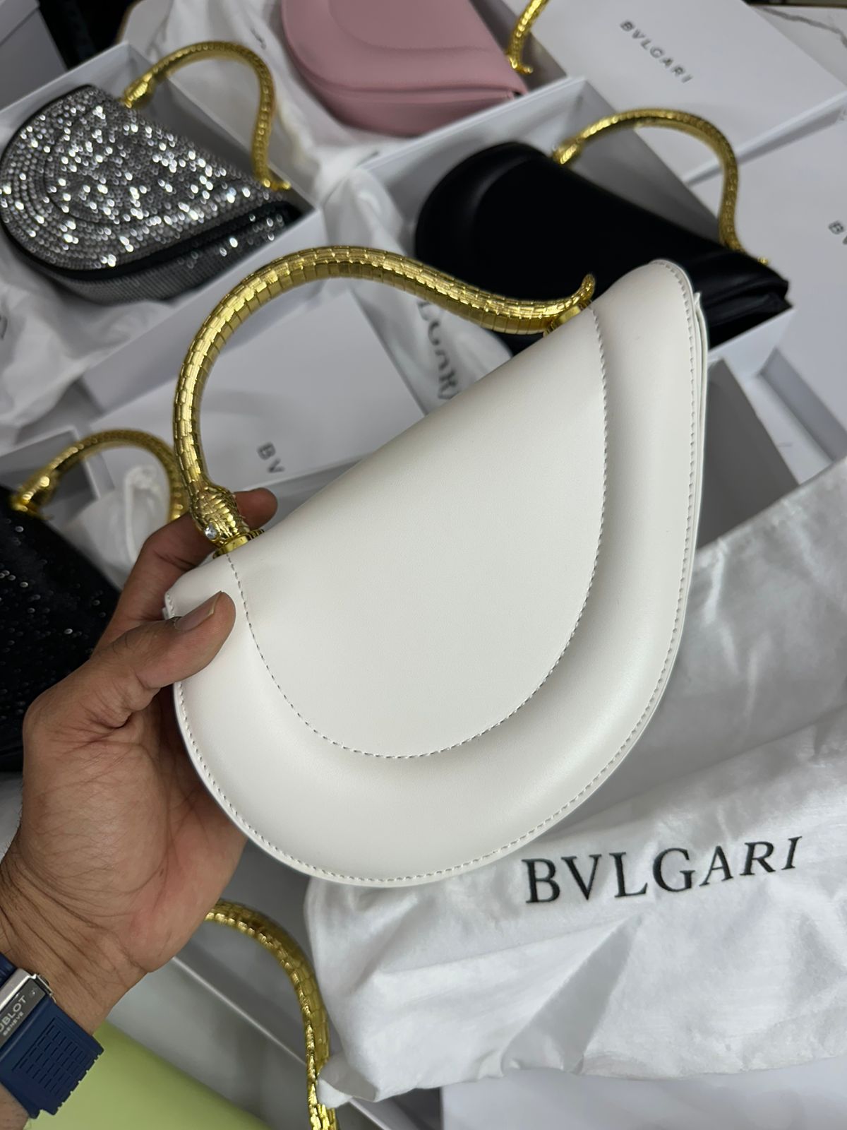 BVLAGARI SERPENTI HANDBAG