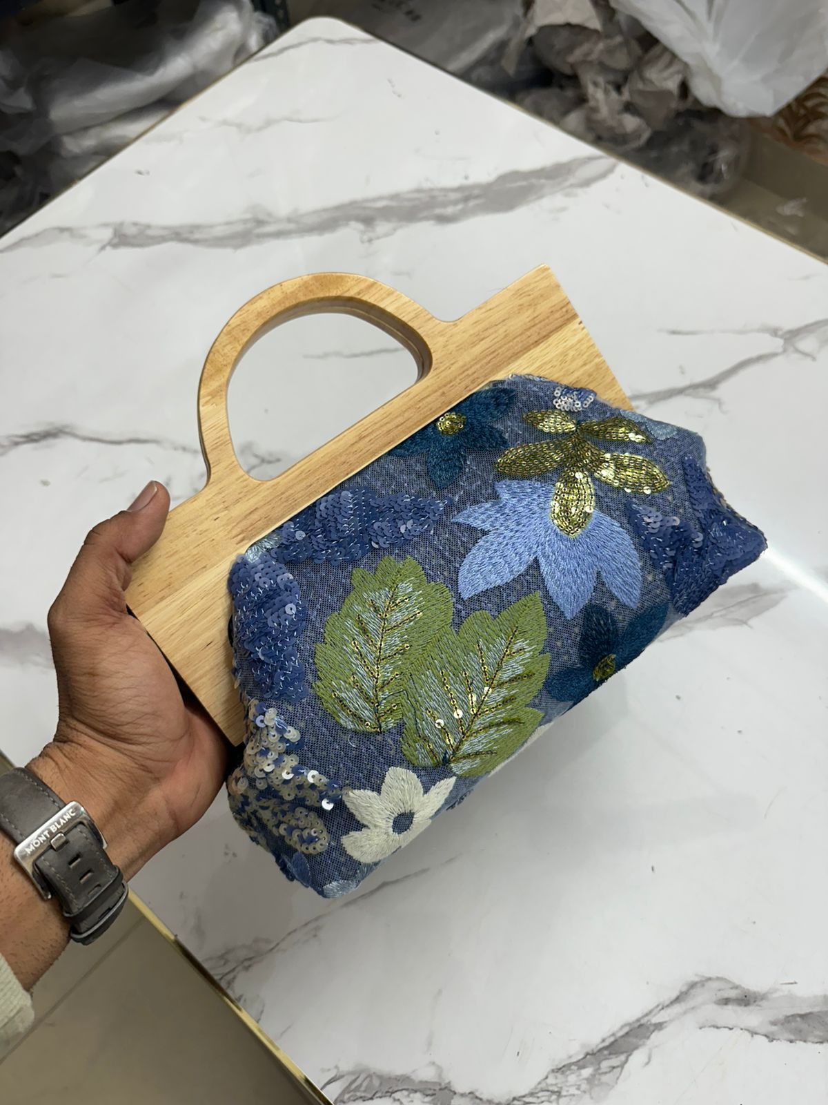 ELEGANT HAND CRAFTED CLUTCH