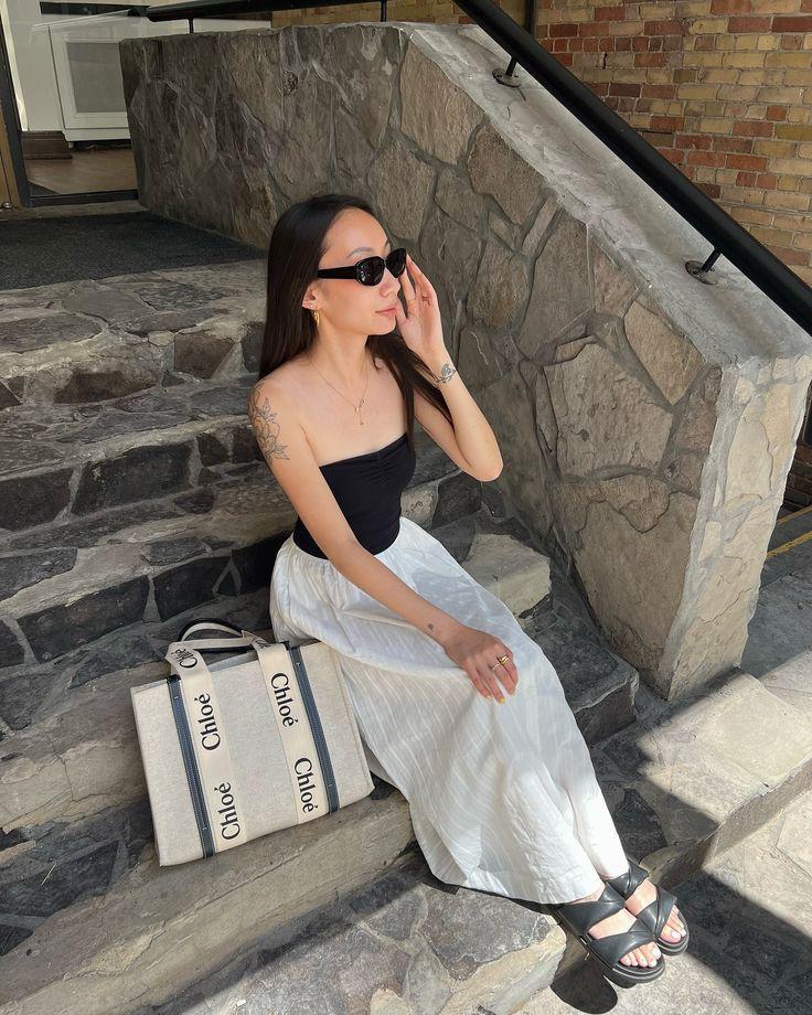 CHLOE WOODY TOTE BAG