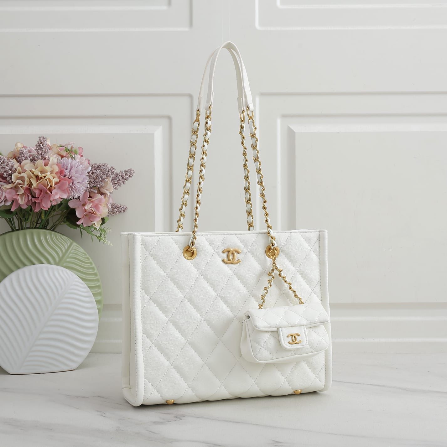 CHANEL MEDIUM QUILTED TOTE