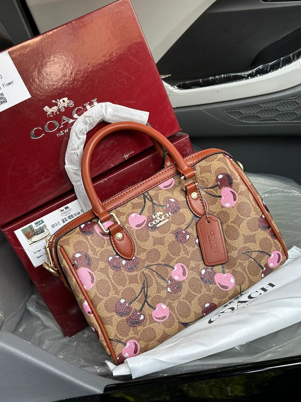 COACH LARGE ROWAN SPEEDY BAG