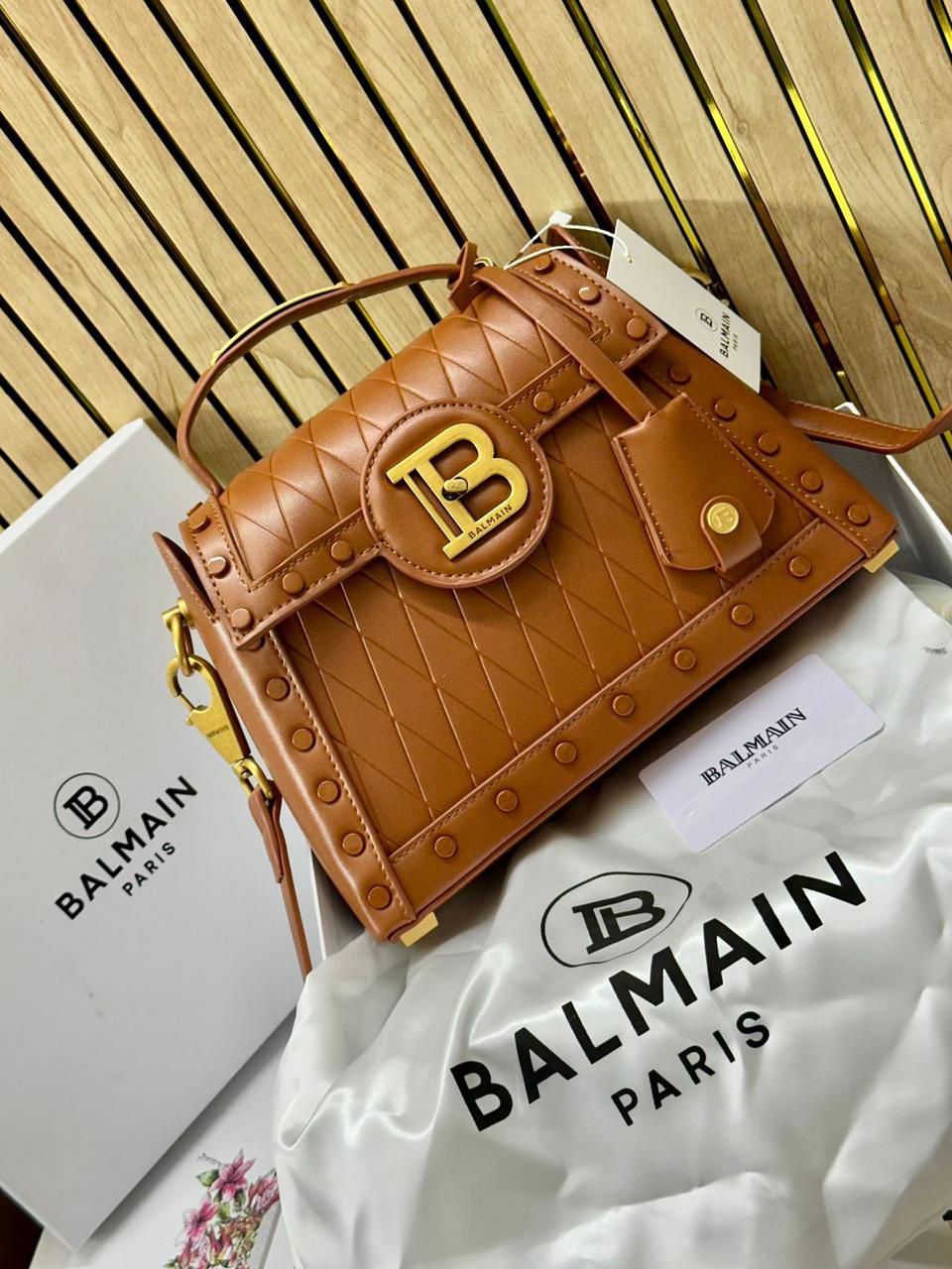 BALMAIN B BUZZ DYNASTY GENUINE BAG
