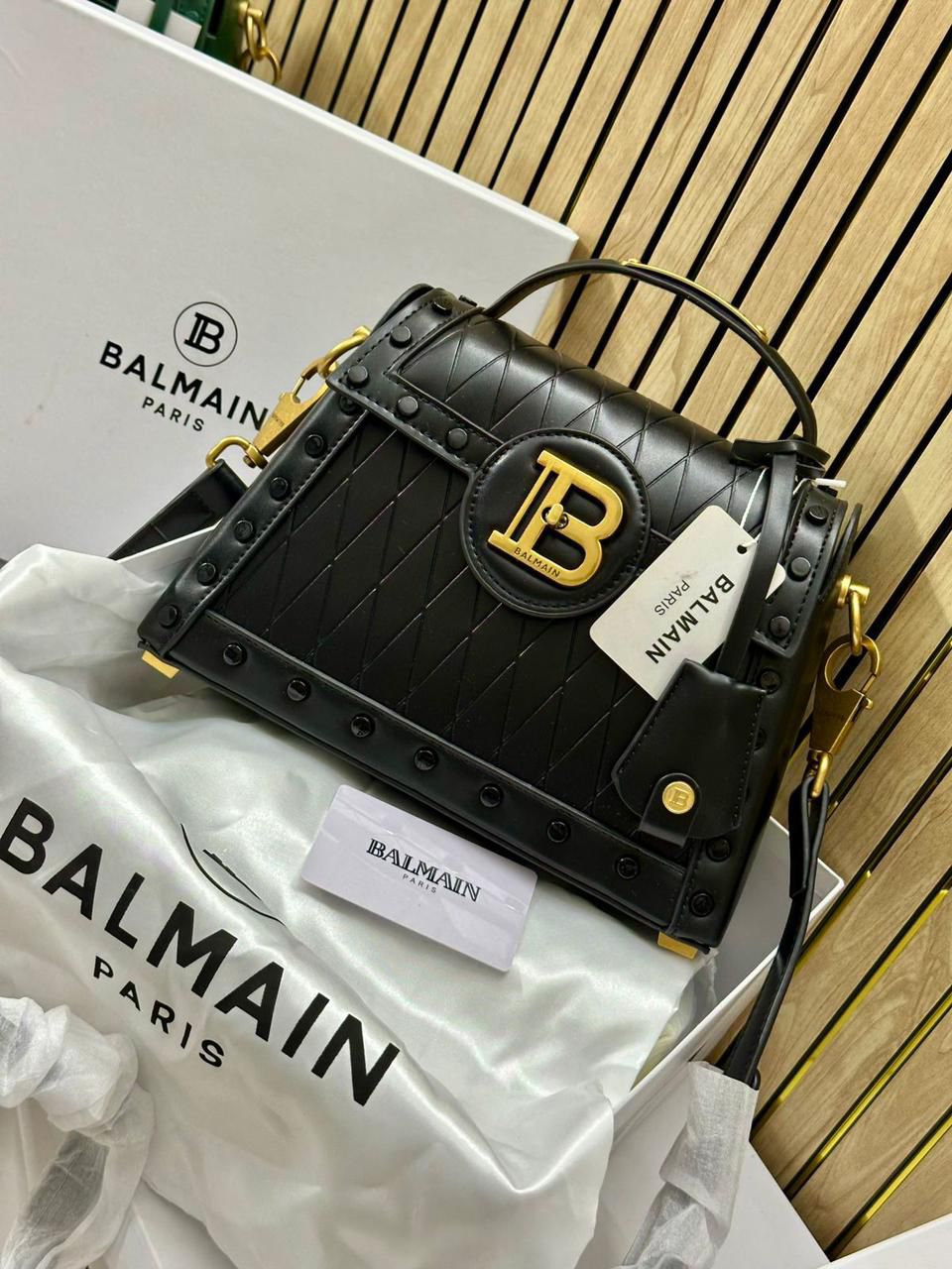 BALMAIN B BUZZ DYNASTY GENUINE BAG