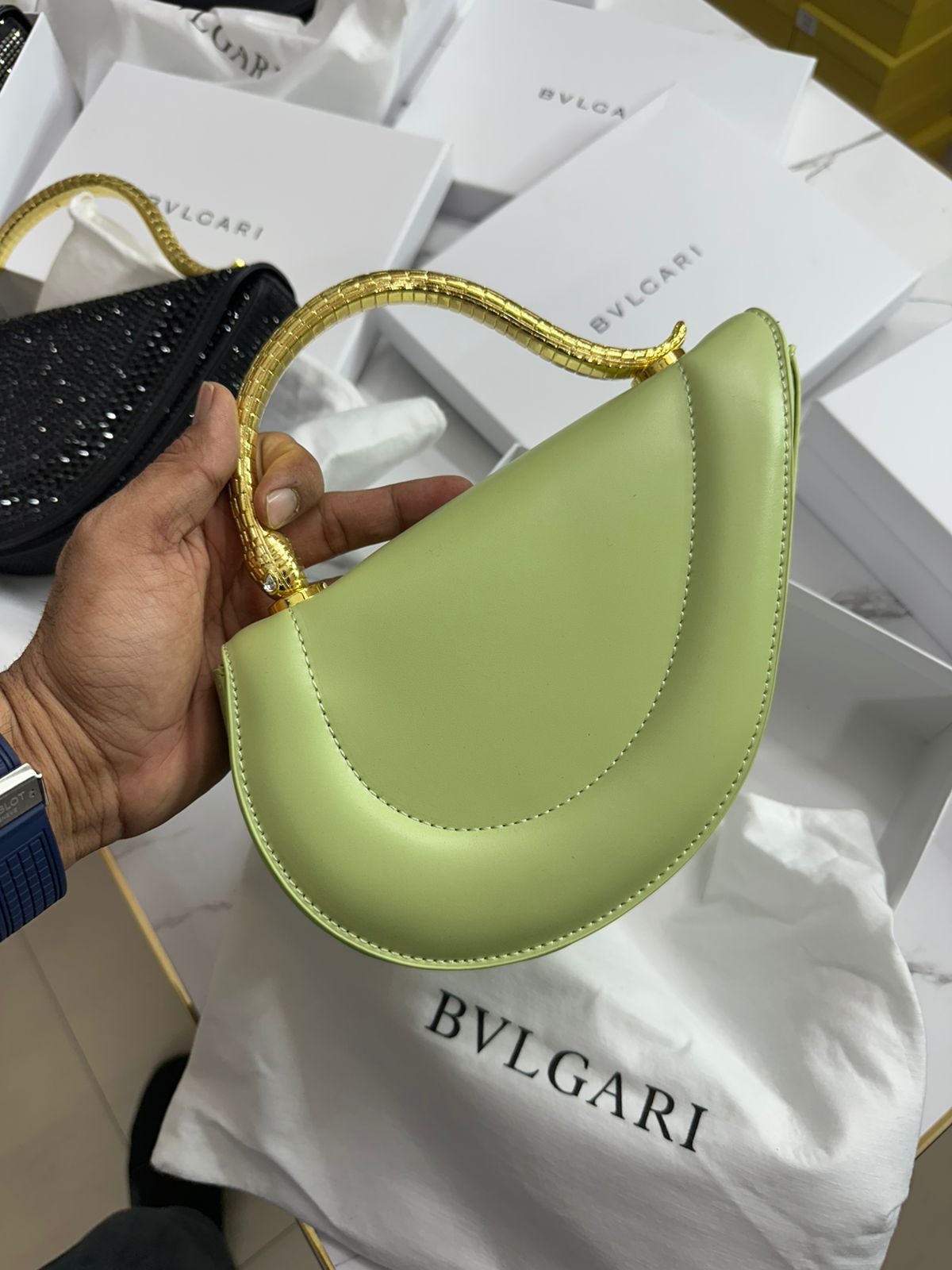 BVLAGARI SERPENTI HANDBAG