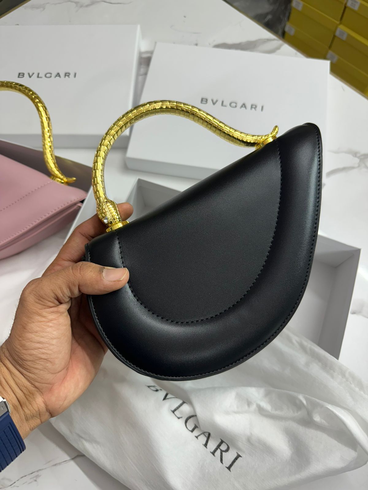 BVLAGARI SERPENTI HANDBAG