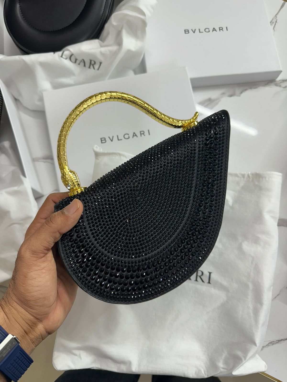 BVLAGARI SERPENTI HANDBAG