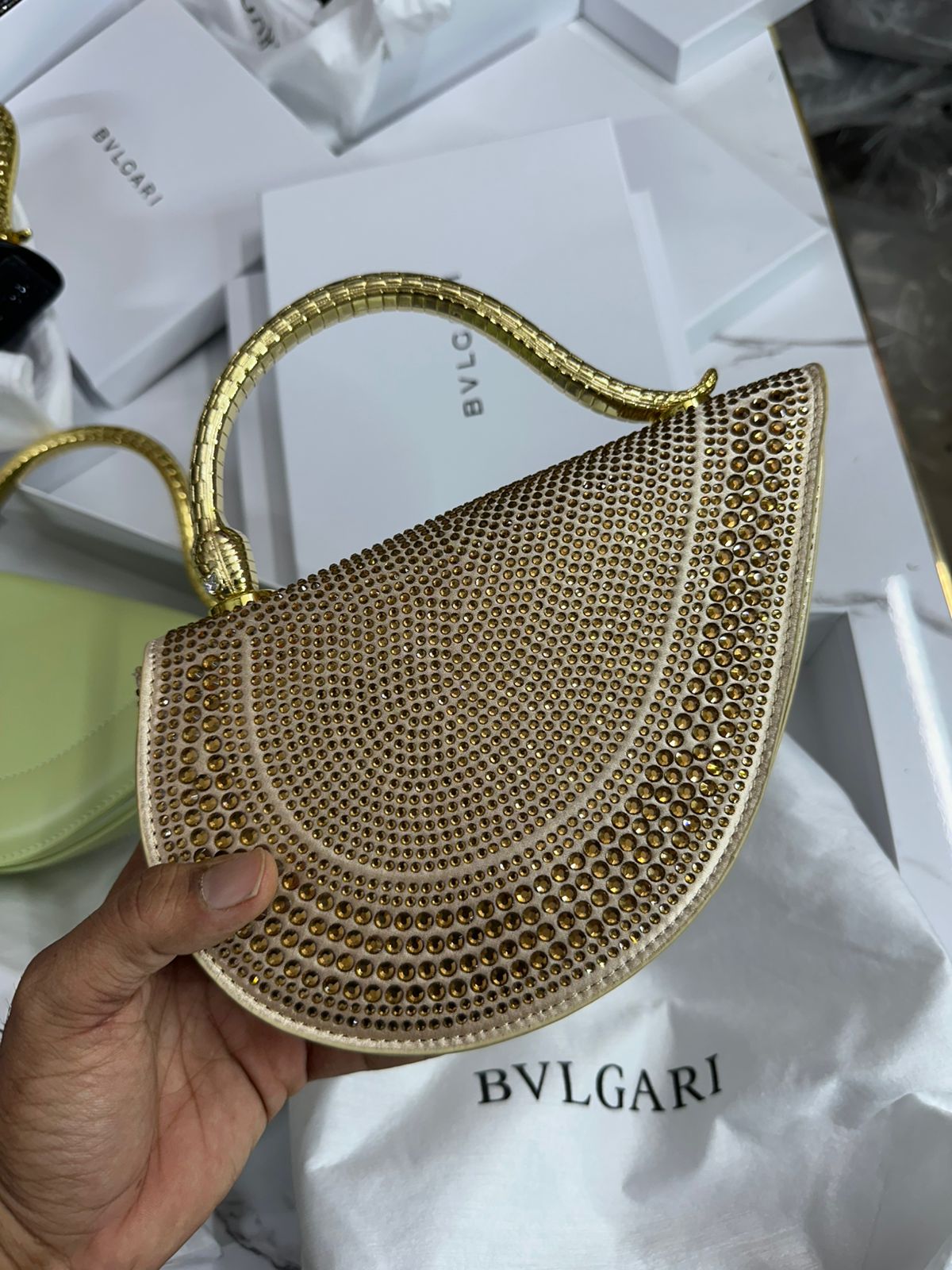 BVLAGARI SERPENTI HANDBAG