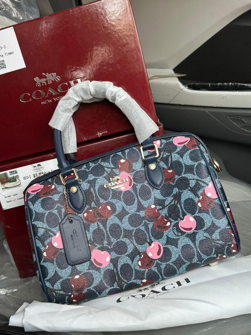 COACH LARGE ROWAN SPEEDY BAG